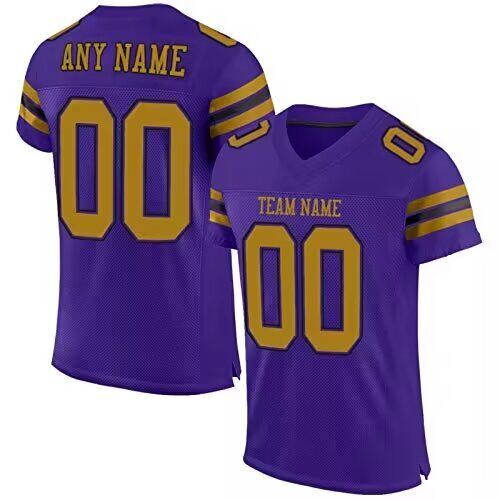 2024 Women NFL custom throwback purple nike jersey style3